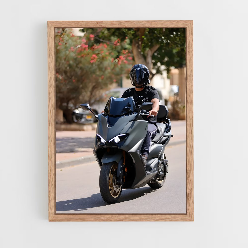 Poster Tmax extraordinaire – affiche Yamaha (vue 4)